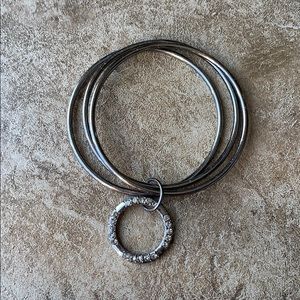 Bangle hoop bracelet